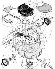Part Location Diagram of 1101187E724 Murray Base Assembly, Engine